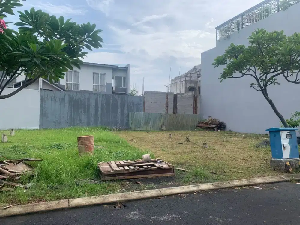 Tanah Kavling Strategis Fasilitas Umum Lengkap di Cluster Riverside Garden JGC Jakarta Timur