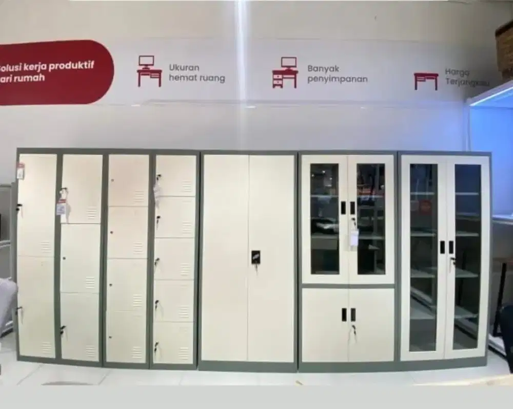 LEMARI ARSIP BESI ANTI KARAT 1JT AN