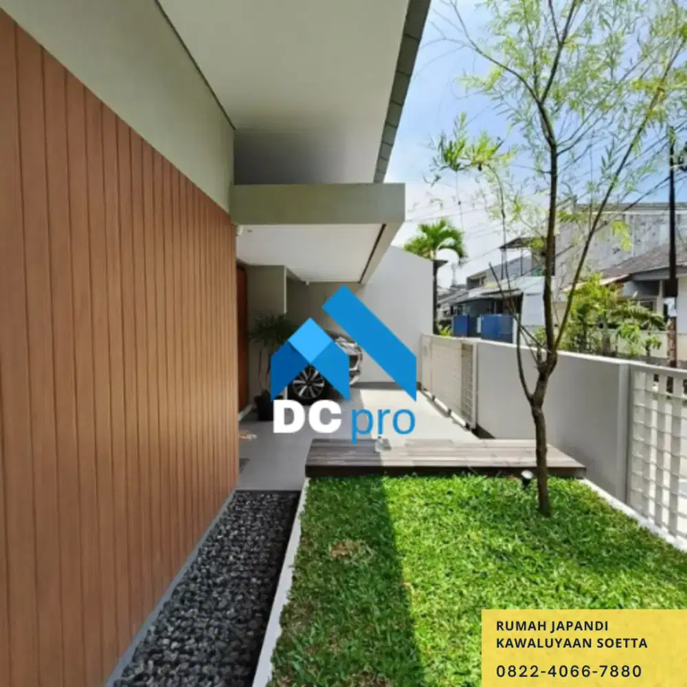 Full furnished rumah japandi dkt Samsat kawaluyaan