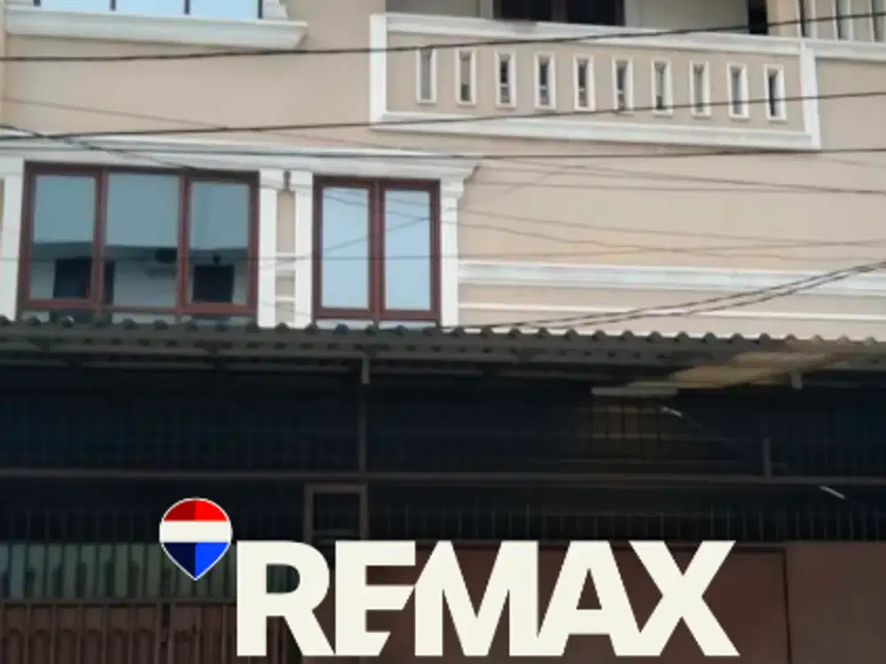 Dijual Rumah 3 lantai di Krekot Pasar Baru, Jakarta Pusat