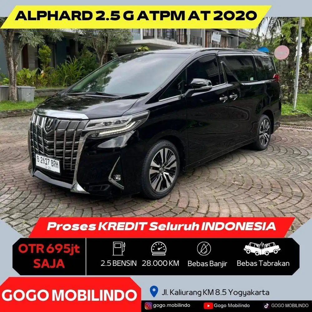 Toyota Alphard G ATPM Matic 2020 ANTIK DP Minim Vellfire