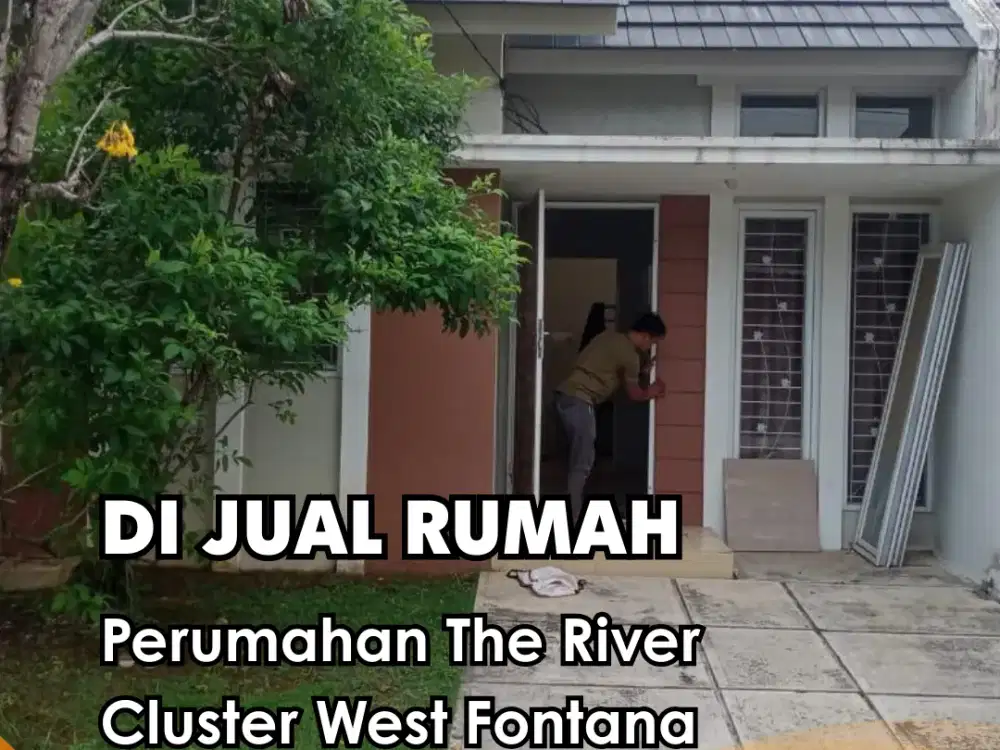 Di Jual !!! Rumah 2 KT The River Cluster West Fontana Bogor