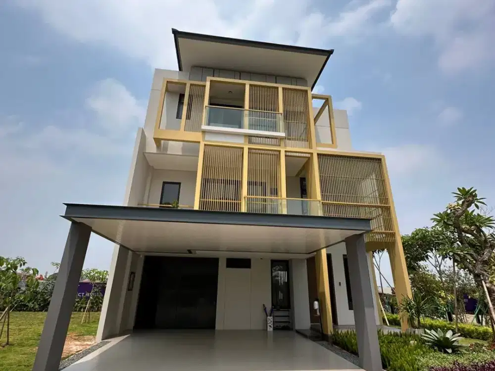 RUMAH LEBAR 10 TERBAIK DI BSD CITY! SANGAT DEKAT DENGAN TOL&PUSAT MALL!