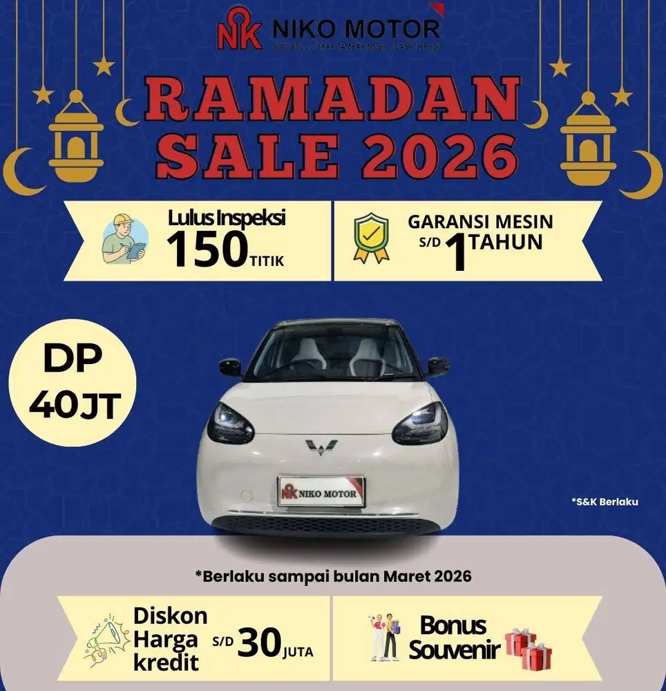 (SPT BARU KM3RB+)BINGUO EV 410 PREMIUM RANGE 2024/2025 AT