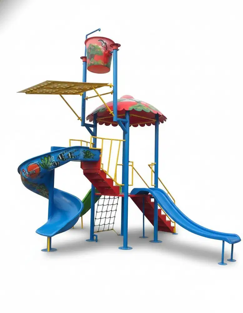 Alat fitness playground anti karat dan tahan cuaca