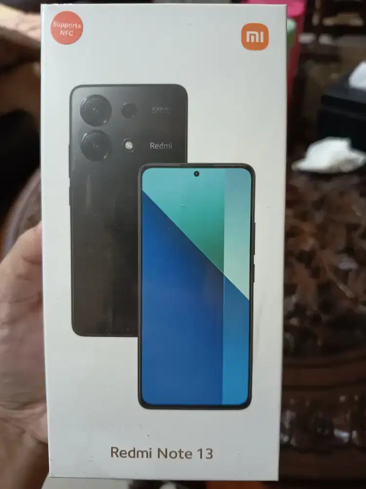 Xiaomi Redmi Note 13 4G Warna Biru mulus Fullset masih garansi