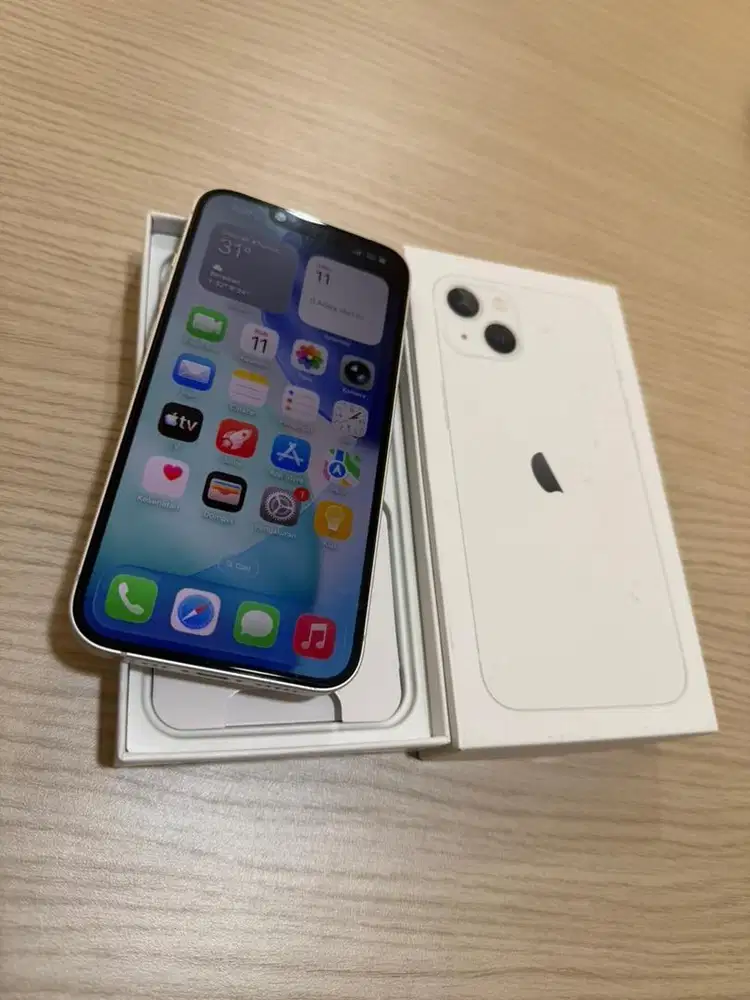 Iphone 13 128gb Beacukai (White)