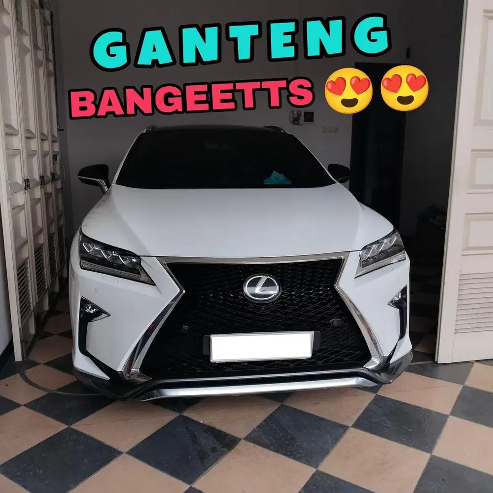 TYPE F SPORT LEXUS RX 200T 2017 LOW KM ISTIMEWA