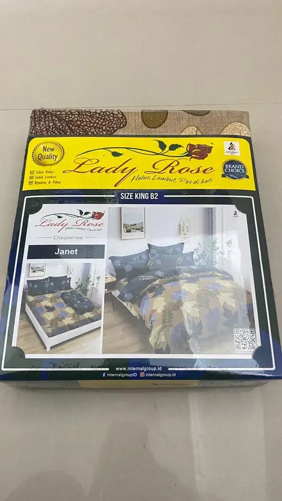 Sprei ladyrose kingsize