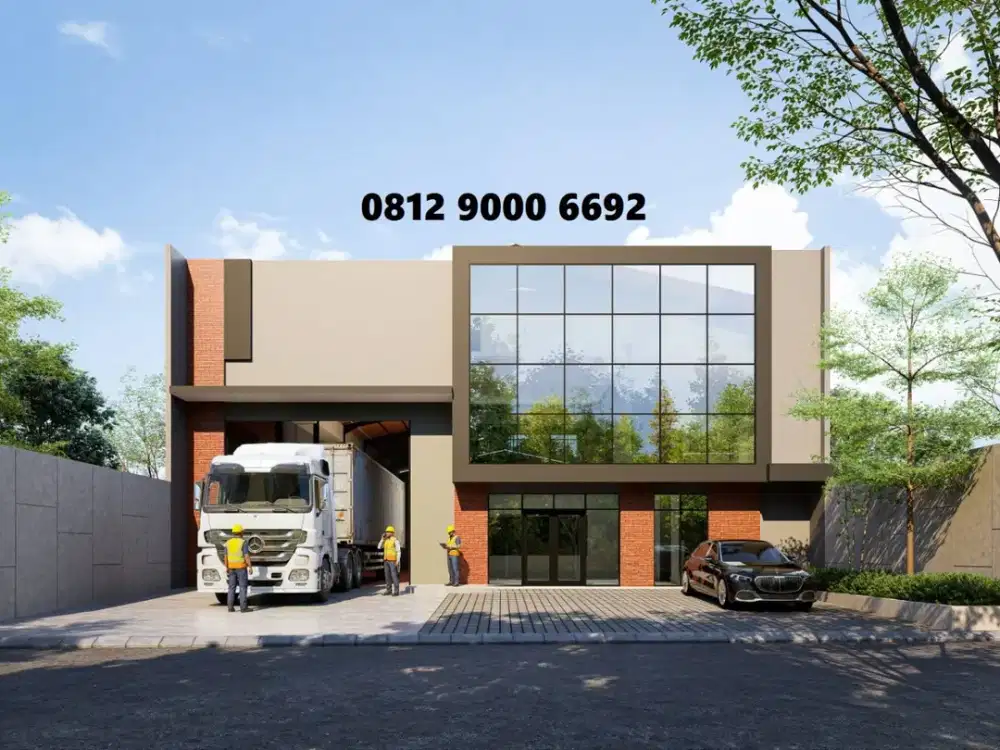 Dijual Gudang Baru Kunciran Tangerang dekat Kavling DPR Cipondoh