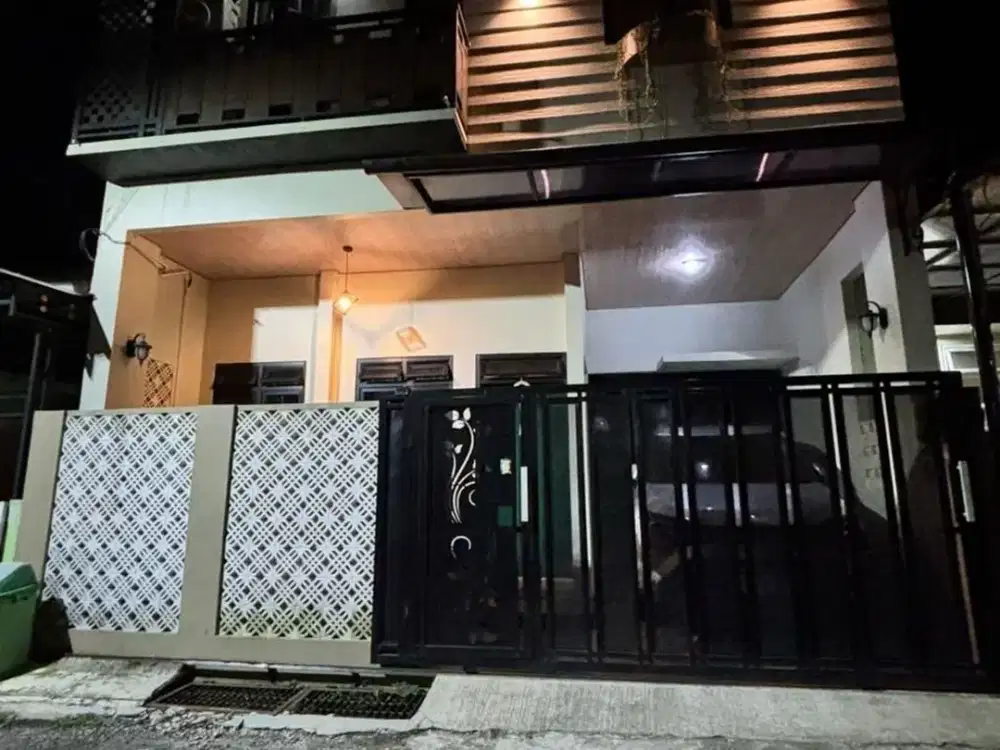 Rumah 2 Lt Bebas Banjir 7 Menit ke Pintu Tol Limo 2 Siap Huni J-40466