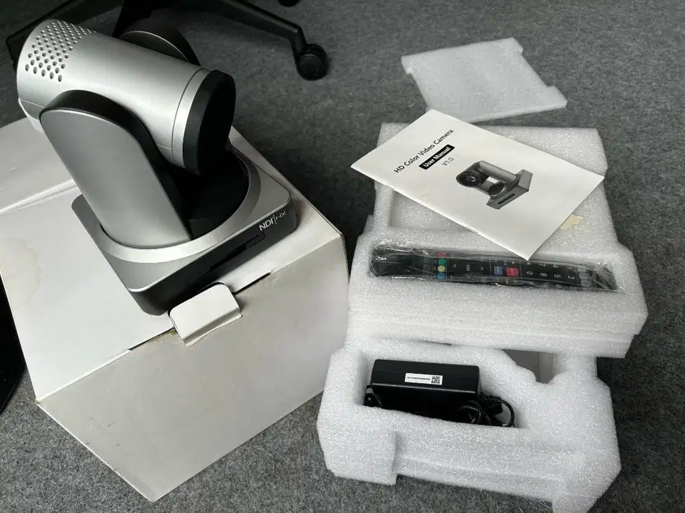 VIDEO CAMERA PTZ POE MINRAY V1.0 UV510AS NDI -HD COLOR VIDEO CAMERA