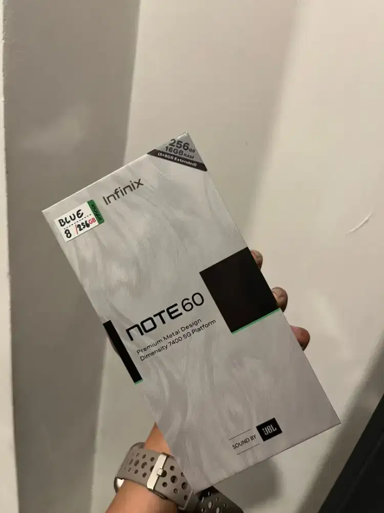 Promo INFINIX NOTE 60 5G 8+8/256 GB NEW SEGEL