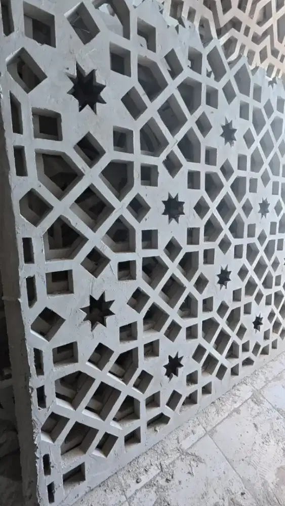 Krawangan Allah Muhammad Untuk Ornamen Masjid