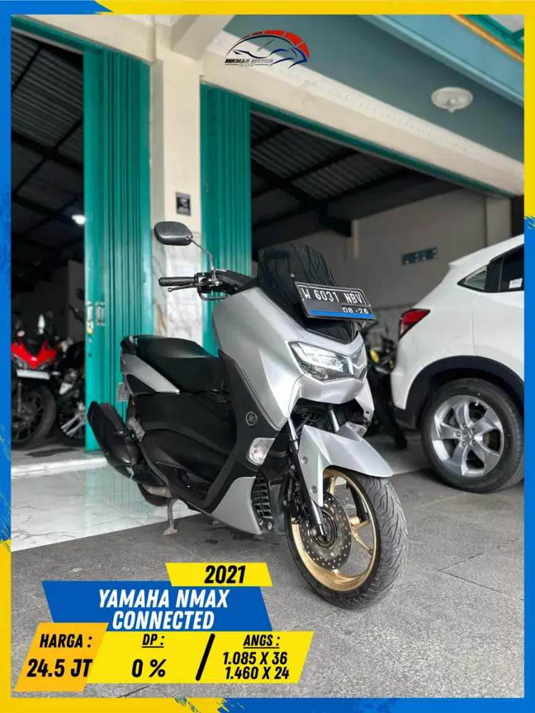 YAMAHA NMAX CONNECTED 2021 PLAT W GASS LURR HIKMAH MOTOR KEPUH MALANG