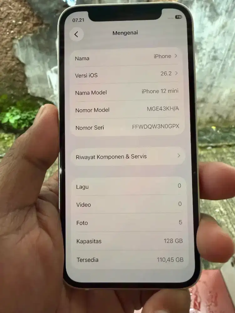 Iphone 12 Mini 128 inter Resmi