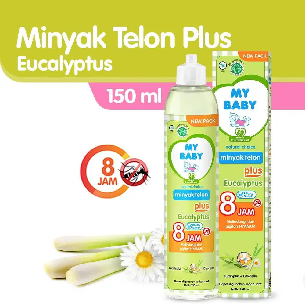 My Baby Minyak Telon Plus Eucalyptus 150ml