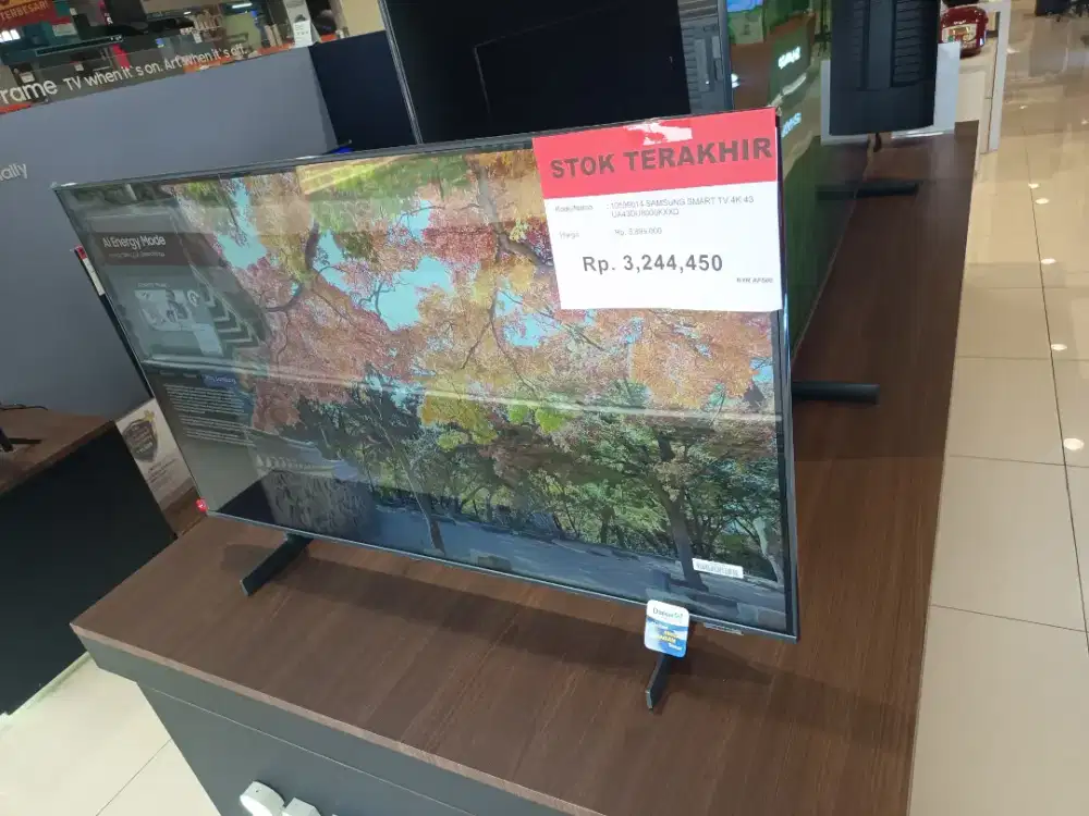 ONLY DISPLAY SAMSUNG SMARTPHONE TV 4K 43INCH