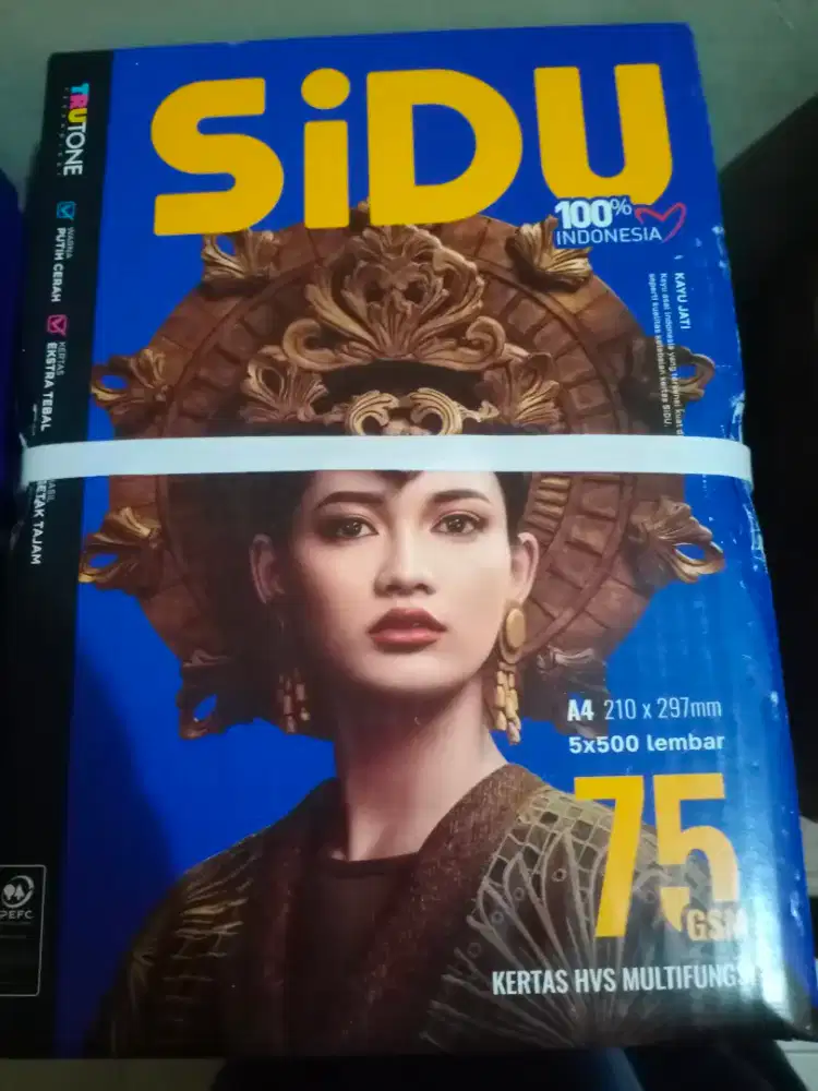 Dijual kertas HVS A4 75gr SIDU