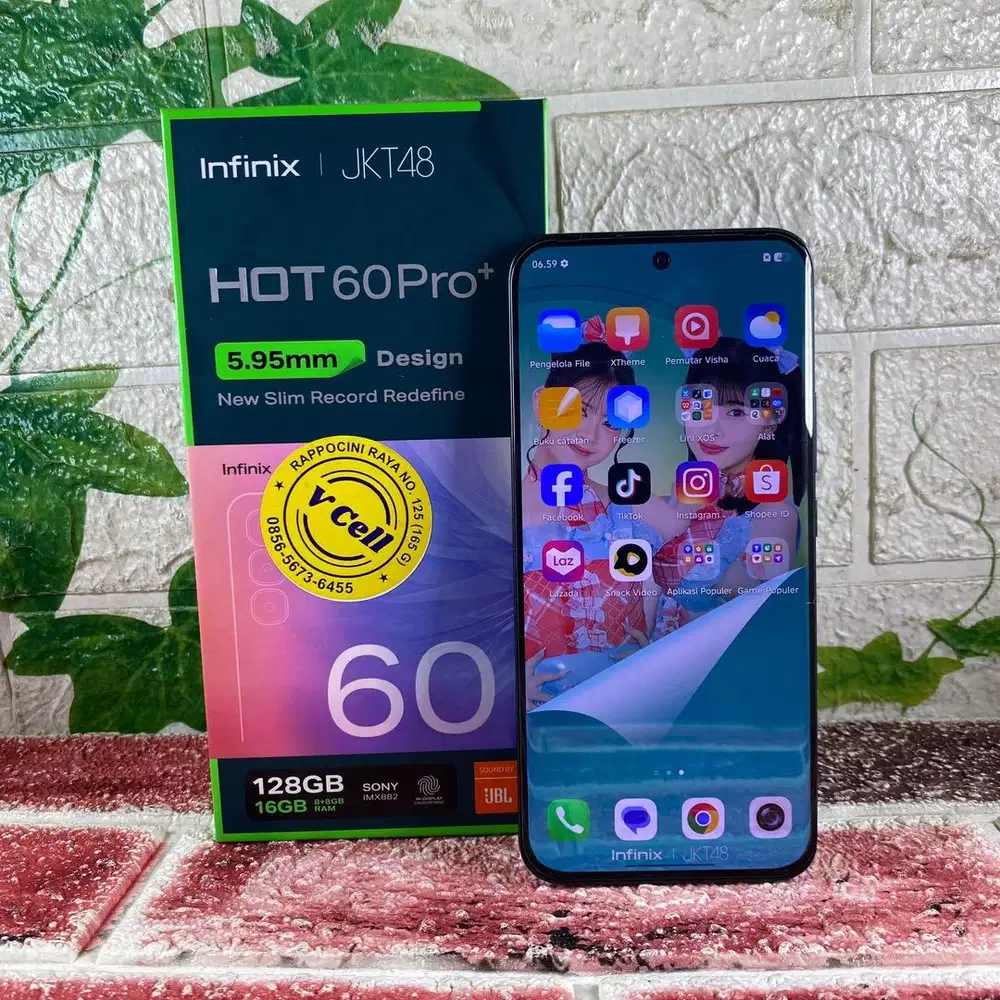Infinix hot 60 Pro+ ram 8/128 GB