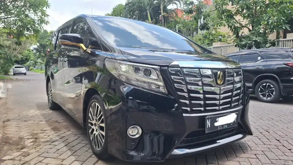 Toyota Alphard G 2017 pmk 2.5 upgrade executive lounge non 2016 2015