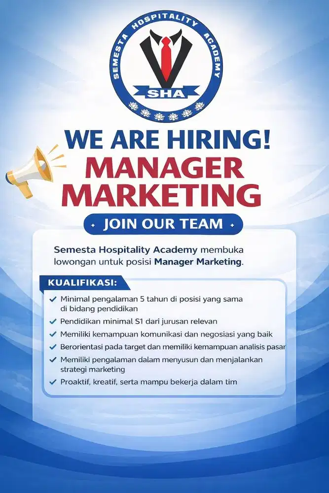 Marketing Manager di LPK