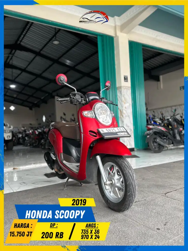 HONDA SCOOPY 2019 NEGO MASZEHH HIKMAH MOTOR KEPUH MALANG