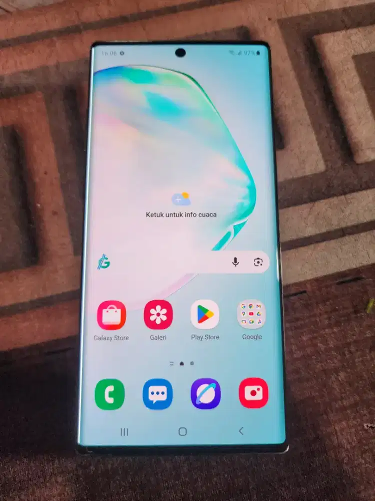 Samsung Note 10 plus dual sim 12/256 ex resmi SEIN