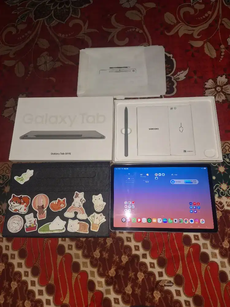 Samsung Galaxy Tab S9 FE WiFi 6/128 Fullset Mulus