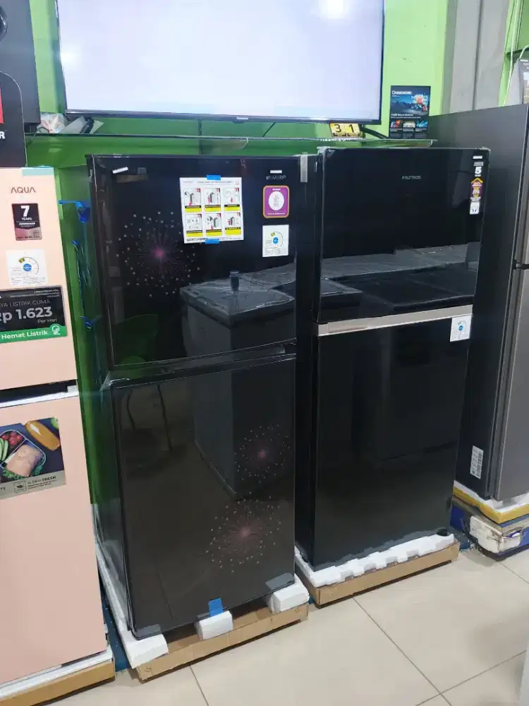 KULKAS 2 PINTU PROMO BUNGA 0%