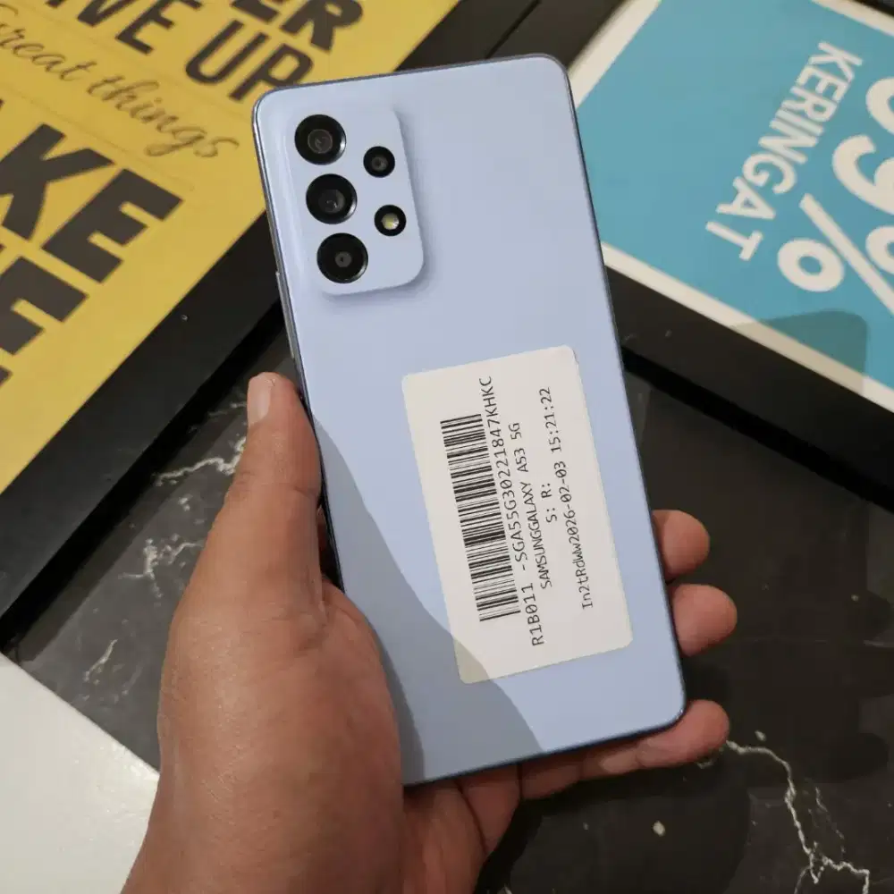 SAMSUNG GALAXY A53 5G 8/128 GB RESMI EX SEIN NO MINUS