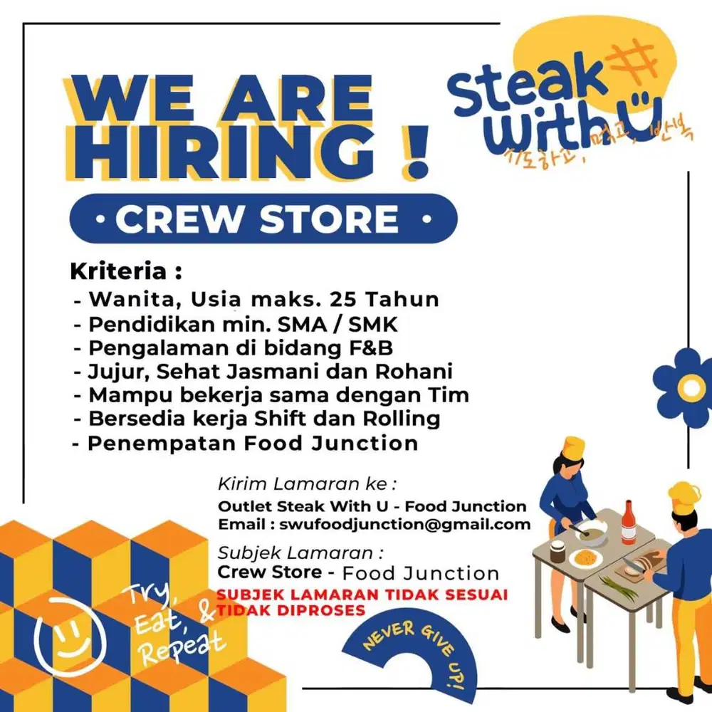 Lowongan Kerja Crew Store Surabaya