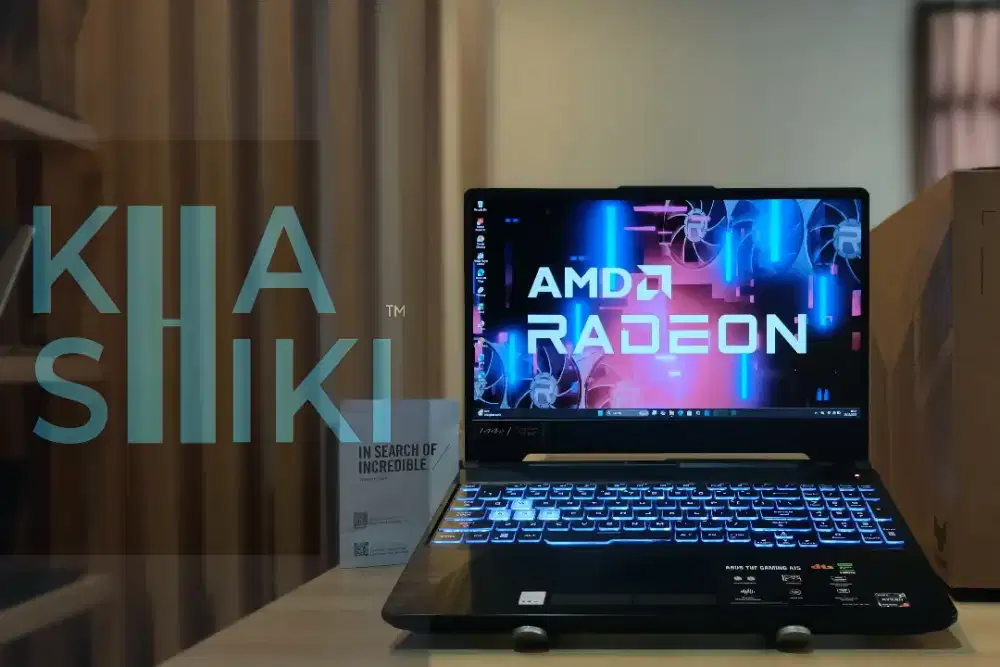 Harga spesial Asus Tuf R5 7535Hs Rtx gransi Potogan 600rb