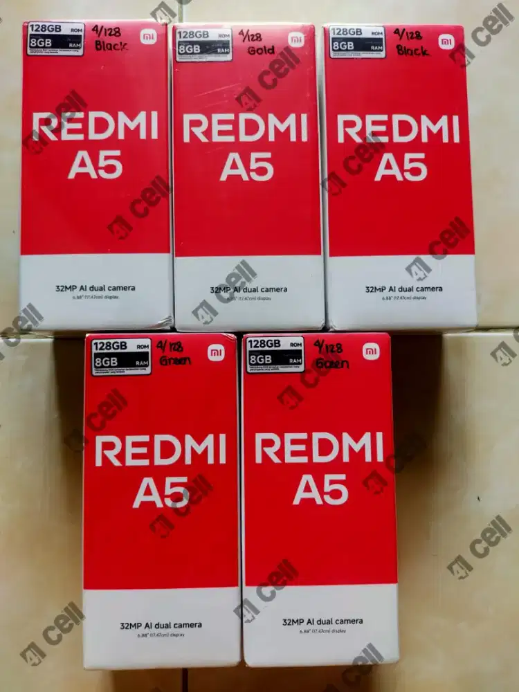 Redmi A5 ram 4+4/128 100% baru Termurah