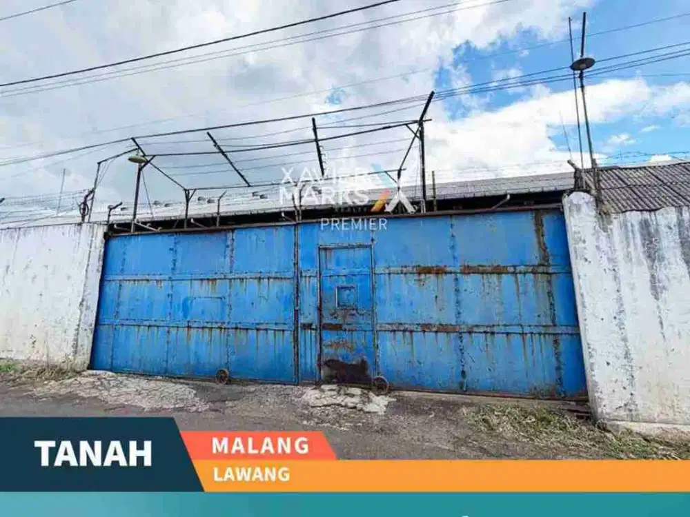 Dijual Murah Gudang Luas + Lahan 5,8 Ha di Lawang Kab. Malang