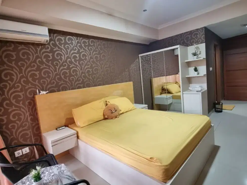 MURAH!!! UNIT TIPE STUDIO FULLY FURNISHED APARTEMEN BEVERLY DAGO, ITB, UNPAD DI KOTA BANDUNG