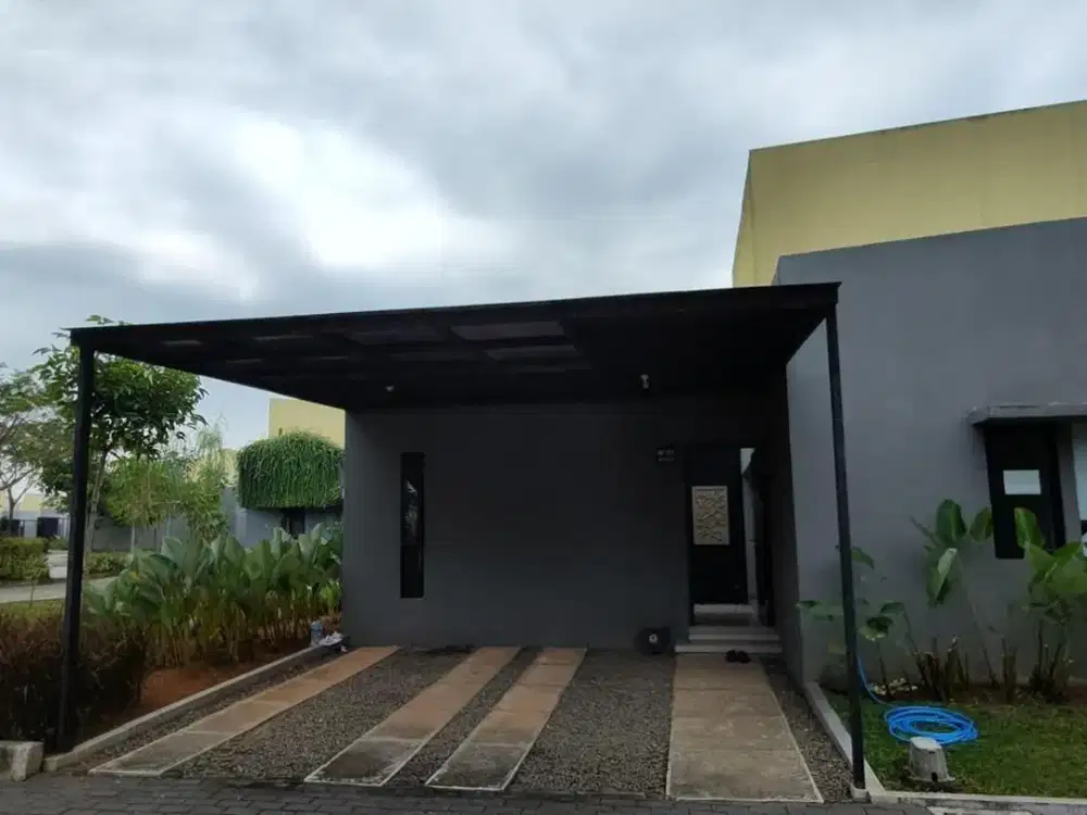 Rumah LT 143 Akses Dekat Stasiun Parung Panjang Hadap Selatan J-40516