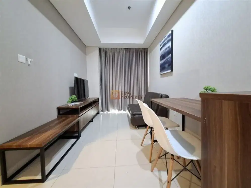 Hanya Jalan Kaki Ke Mall TA, Disewakan Apartemen Taman Anggrek Residences 2BR Furnish Minimalis Siap Huni, Di Tanjung Duren Jakarta Barat