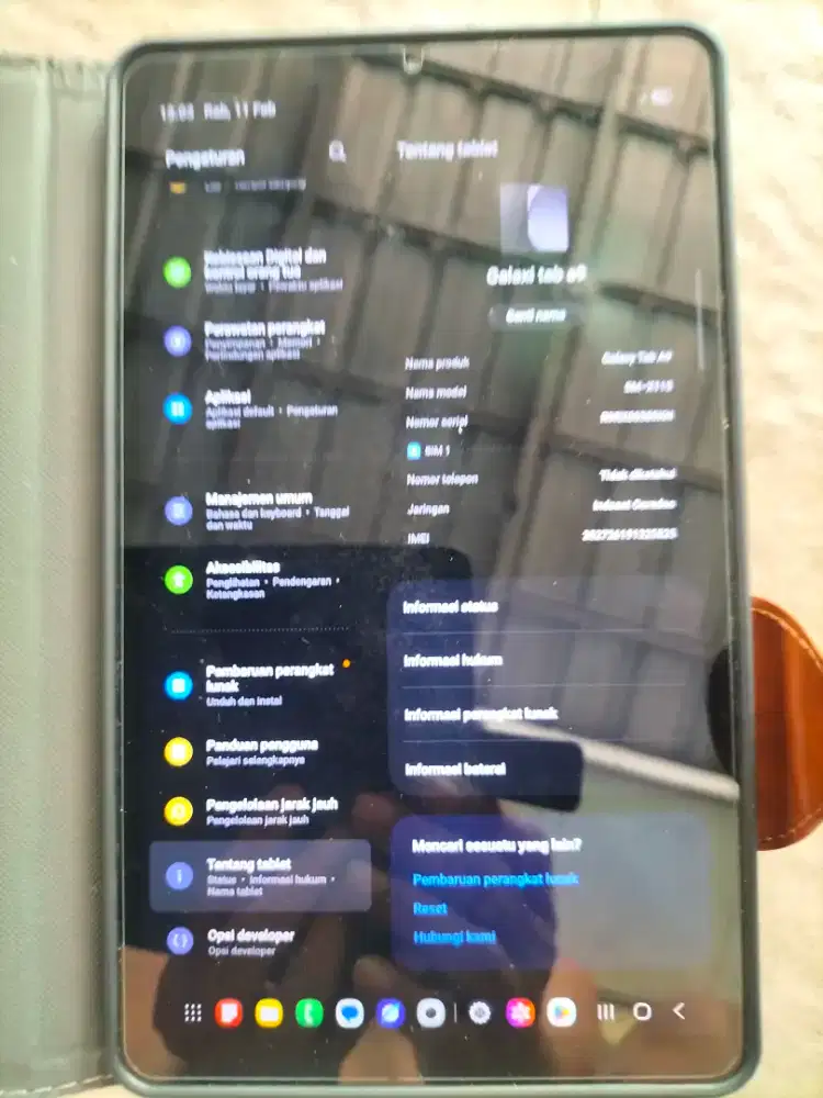 Samsung galaxi tab a9 bisa kartu gsm
