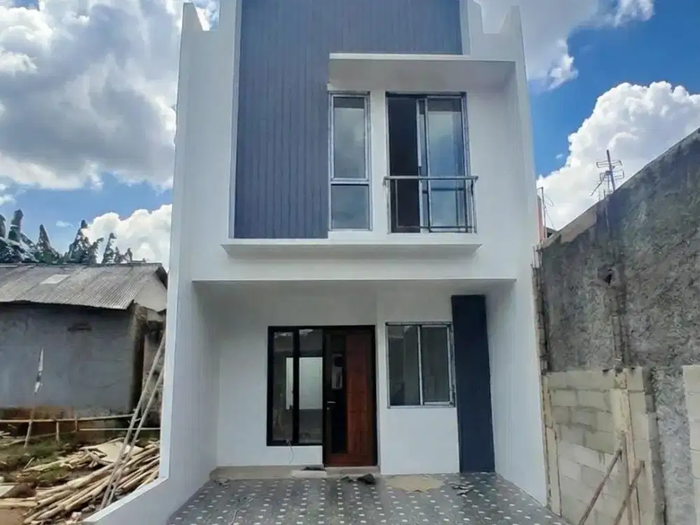 Rumah cluster modern siap huni lokasi dekat Tol Jatiasih ( Jor )cukup 2juta All In