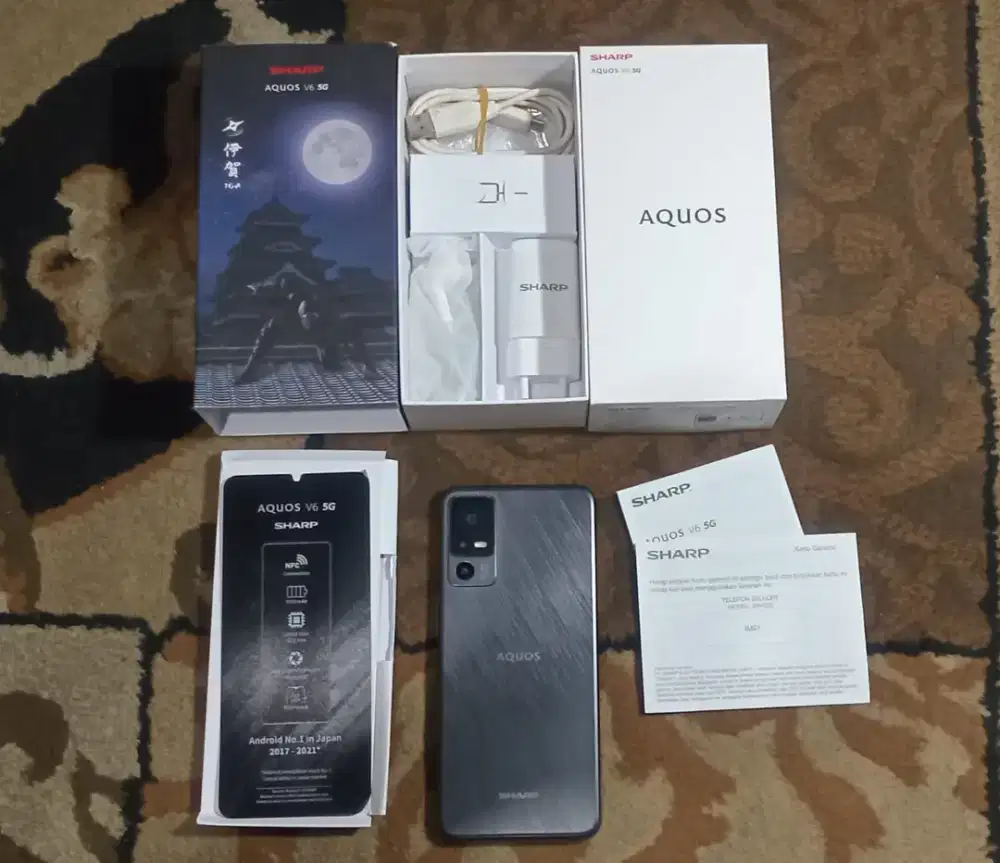 Sharp AQUOS V6.5G. NFC.4/128.Fullset