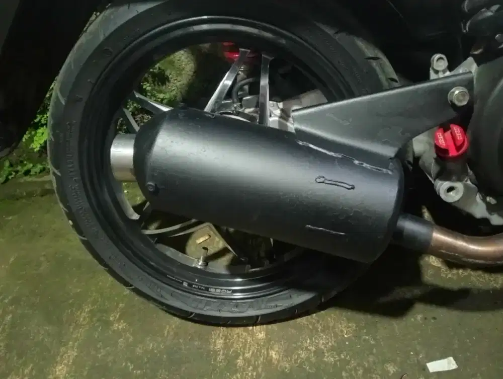 Knalpot tsugi tabung pendek condoman