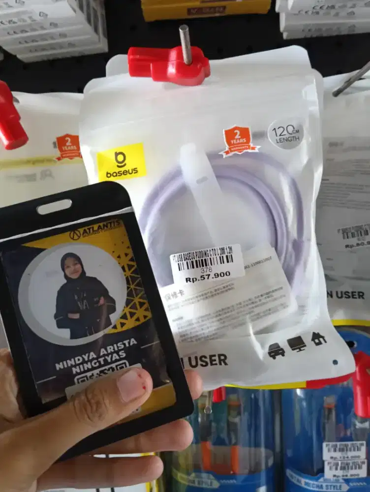 Usb baseus c to l ATLANTIS DAHSYAT