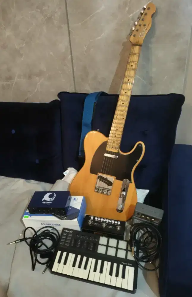 Gitar Listrik Tokai Korea 1 set