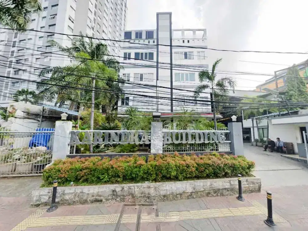 Gedung Perkantoran Mewah Karindra Building di Jakarta Pusat, 5 Lantai, Lokasi Premium, Full Tenant!