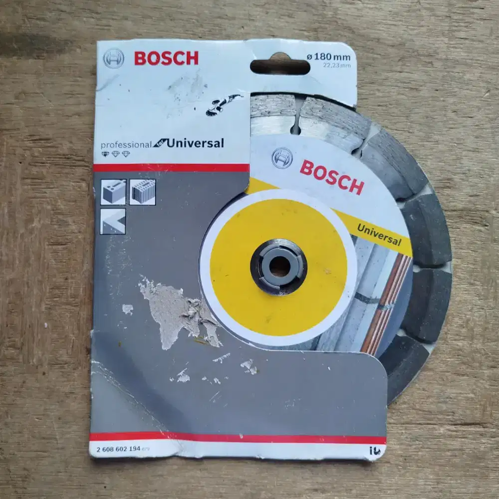 Bosch 7 Inch 180mm Universal Diamond Cutting Disc Mata Potong Marmer