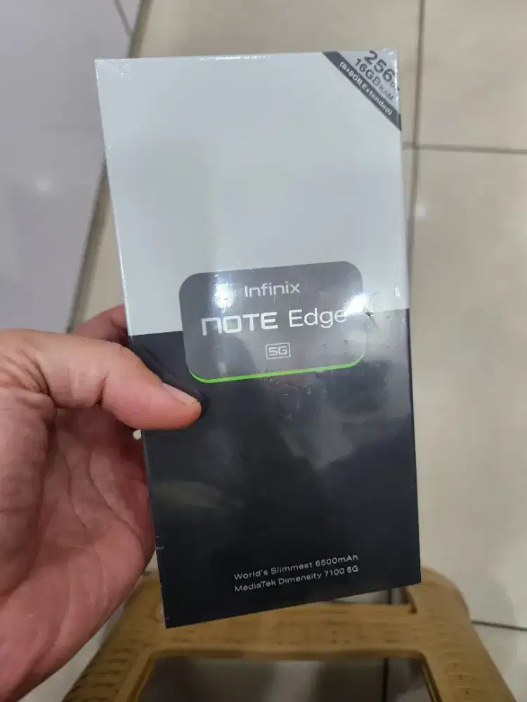 Infinix note edge 8/256 jual cepat garansi 1 tahun resmi Indonesia