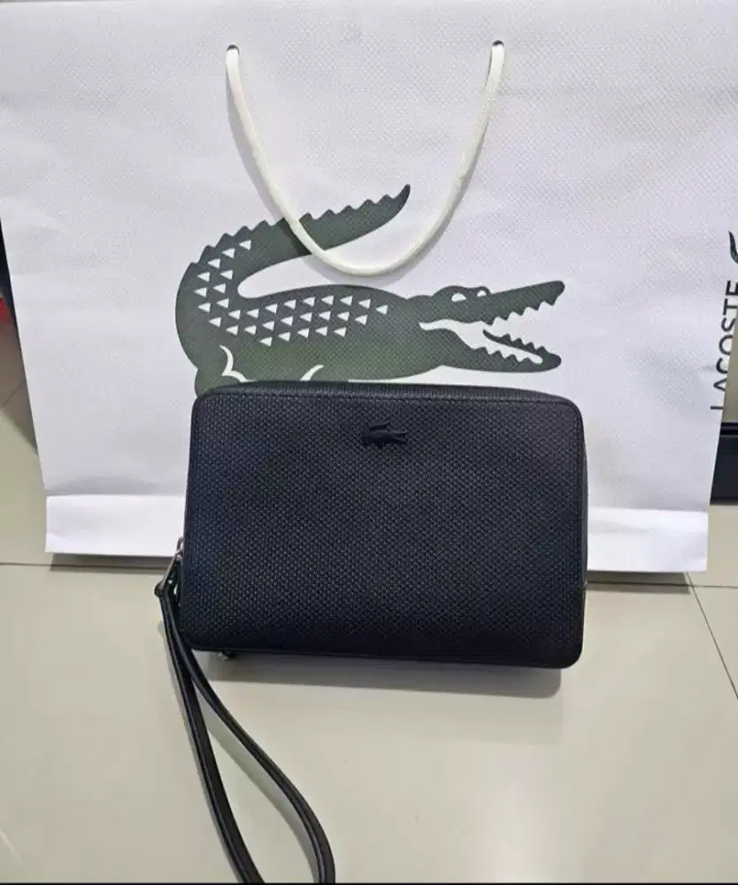 Tas pria lacoste second like new