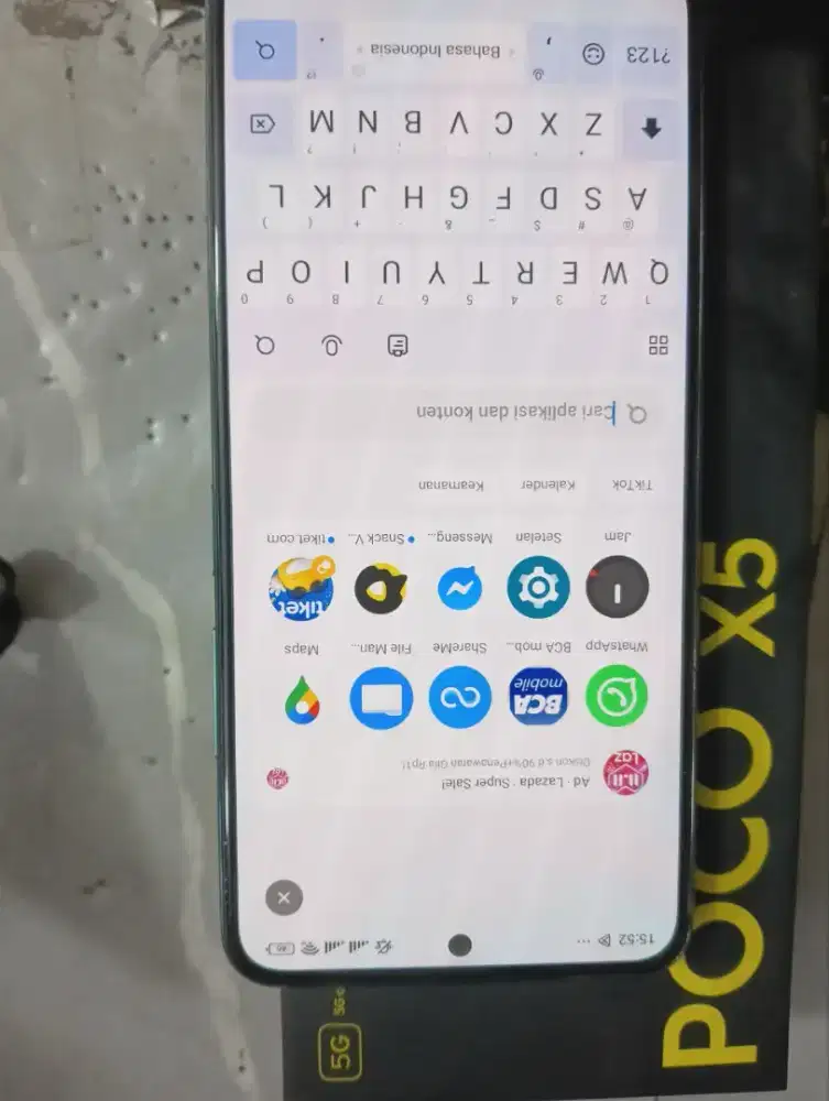 Xiaomi Poco X5 6+6/128 5G resmi masih bgus orian lecet dikit bs TT