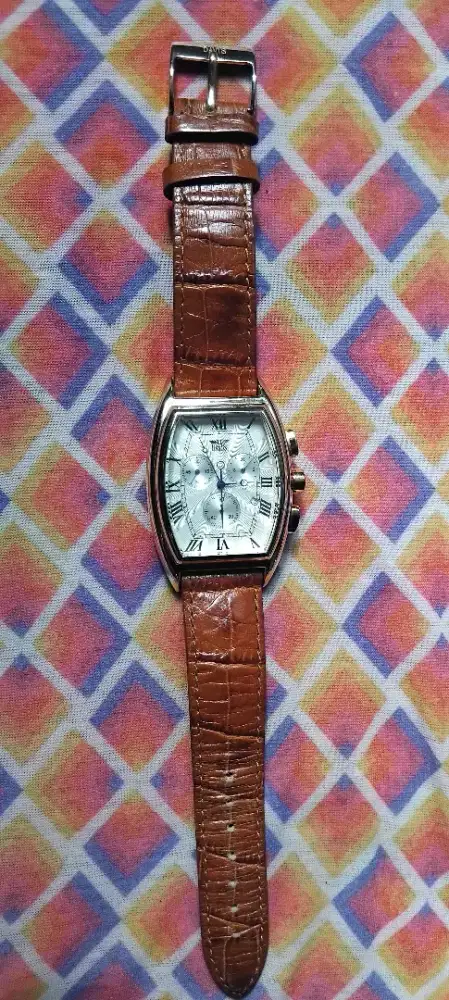 ​[FOR SALE]Jam Tangan Davis Paris Chronograph-Retro Tonneau Design